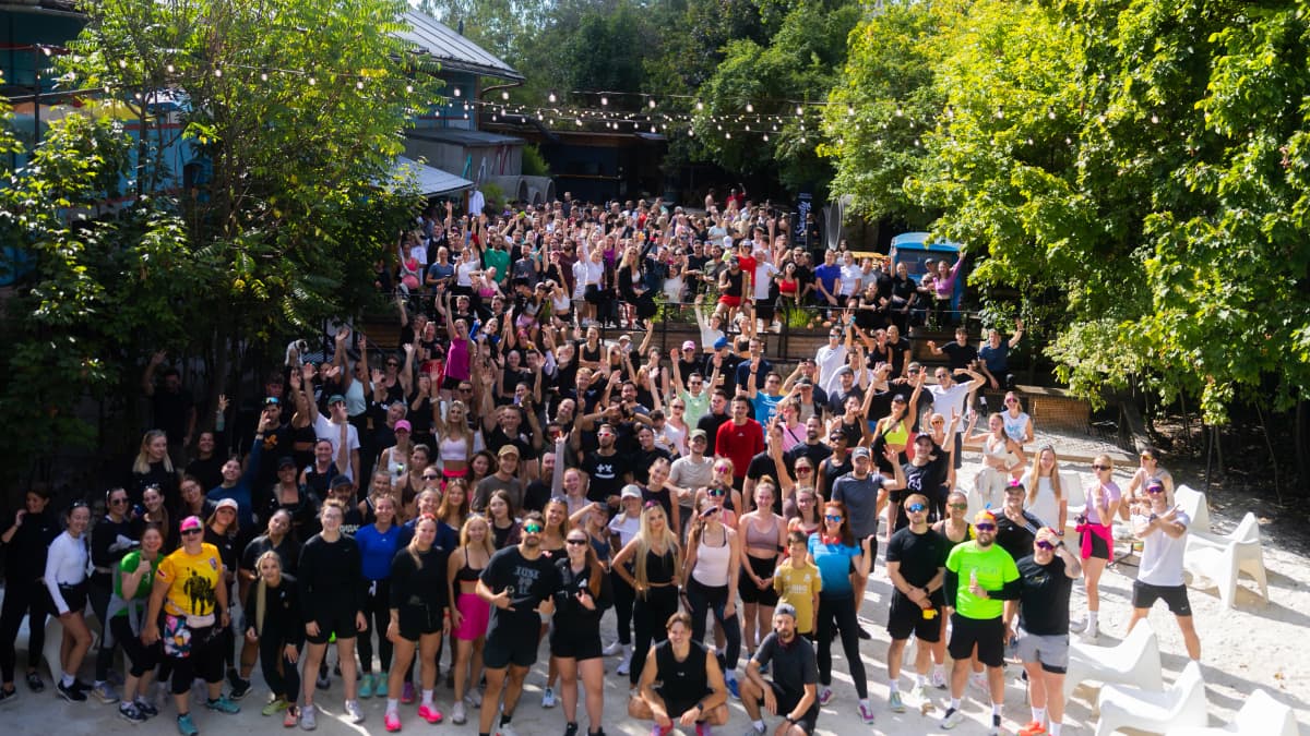 Rannø run & rave - skupinová fotka Rannø run & rave - skupinová fotka